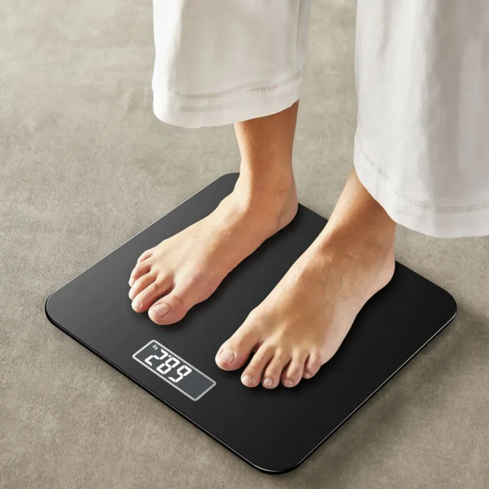 Ваги Tefal підлогові Premiss, 160кг, AAAx2 в комплекті, скло, чорний