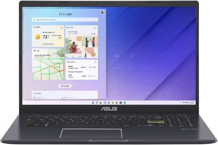 Ноутбук ASUS Vivobook GO 15 E510KA-BQ1188 15.6" FHD IPS, Intel N6000, 8GB, F512GB, UMA, noOS, Чорний