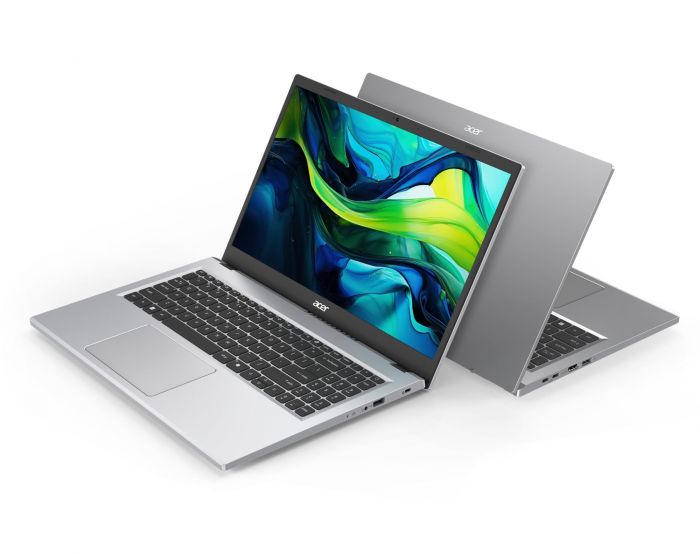 Ноутбук Acer Aspire Go AG15-41P 15.6" FHD IPS, AMD R7-7735HS, 16GB, F1TB, UMA, Lin, сріблястий