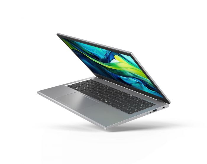 Ноутбук Acer Aspire Go AG15-41P 15.6" FHD IPS, AMD R7-7735HS, 16GB, F1TB, UMA, Lin, сріблястий