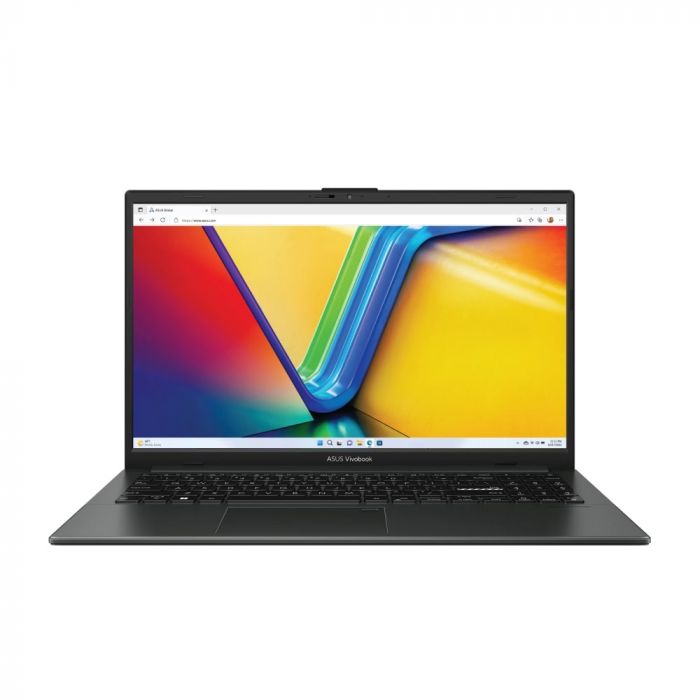 Ноутбук ASUS Vivobook Go 15 E1504FA-BQ050 15.6" FHD IPS, AMD R5-7520U, 8GB, F512GB, UMA, NoOS, Чорний