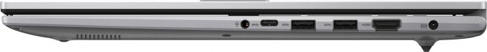 Ноутбук ASUS Vivobook 17 X1704VA-AU663 17.3" FHD IPS, Intel U300, 16GB, F512GB, UMA, noOS, Сріблястий
