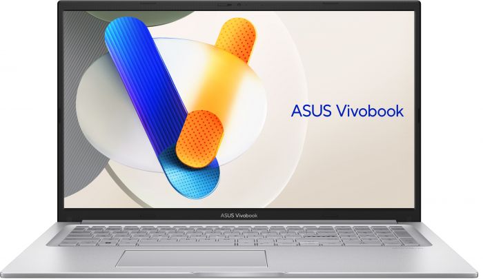 Ноутбук ASUS Vivobook 17 X1704VA-AU663 17.3" FHD IPS, Intel U300, 16GB, F512GB, UMA, noOS, Сріблястий