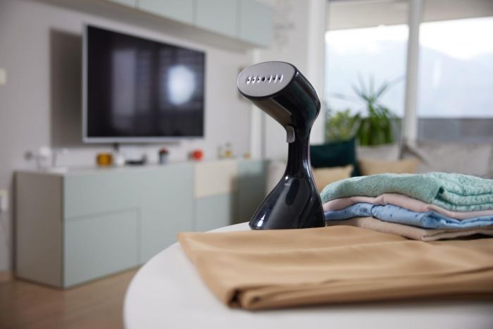 Відпарювач Gorenje, 2100Вт, 220мл, 35 гр., чорний