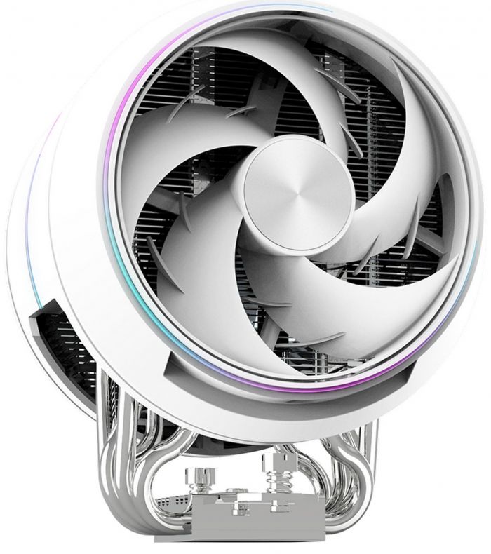 Процесорний кулер Zalman ZET5, ARGB LGA 1851, 1700, 1200, 115x, AM5, AM4,  4pin PWM, 3pin+5VARGB, TDP200W, білий Процесорний кулер Zalman ZET5, ARGB LGA 1851, 1700, 1200, 115x, AM5, AM4,  4pin PWM, 3pin+5VARGB, TDP200W, білий