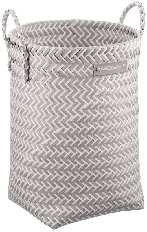 Кошик Ardesto Vigor 30х30х40см, поліпропілен, метал, сірий Кошик Ardesto Vigor 30х30х40см, поліпропілен, метал, сірий