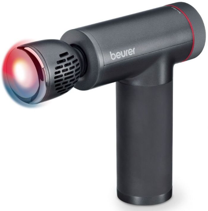 Масажер Beurer для тіла, літій- іонний акум., вага - 1,035кг, змінний чохол, чорний