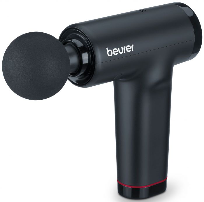 Масажер Beurer для тіла, літій- іонний акум., вага - 0,49кг, 3 насадки, чорний