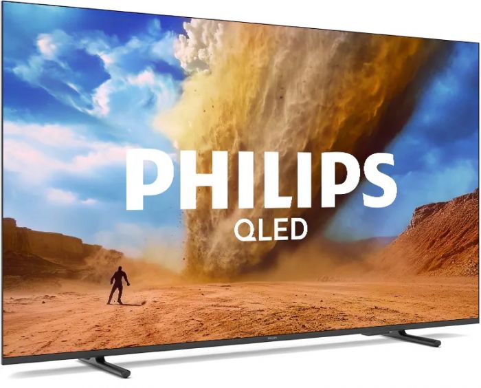 Телевізор 55" Philips QLED 4K 60Hz Smart Titan OS Black