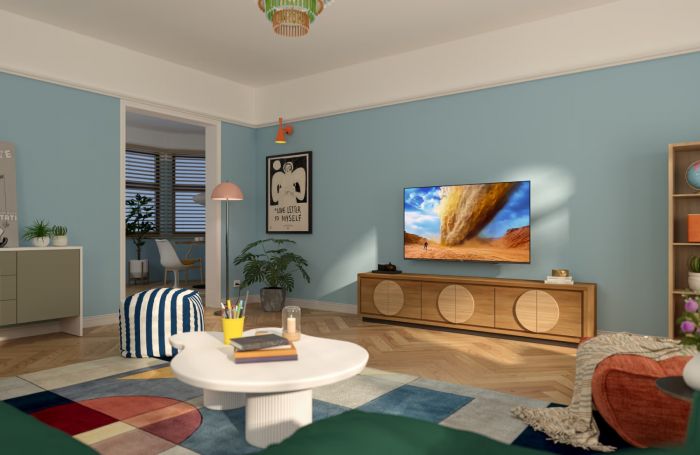 Телевізор 43" Philips QLED 4K 60Hz Smart Titan OS Black