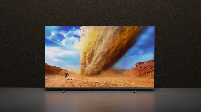 Телевізор 75" Philips QLED 4K 60Hz Smart Titan OS Black