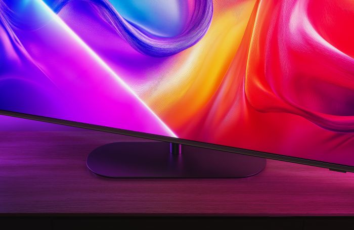 Телевізор 55" Philips QLED 4K 144Hz Smart Titan OS Black Ambilight