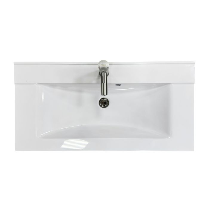 Набір для ванної кімнати, раковина, умивальник Adamant QUANTO 90, штучний камінь, прямокут., з сифоном Click-Clack + змішувач Набір для ванної кімнати, раковина, умивальник Adamant QUANTO 90, штучний камінь, прямокут., з сифоном Click-Clack + змішувач