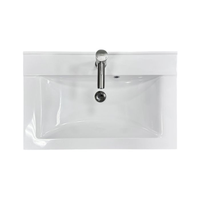 Набір для ванної кімнати, раковина, умивальник Adamant QUANTO 70, штучний камінь, прямокут., з сифоном Click-Clack + змішувач Набір для ванної кімнати, раковина, умивальник Adamant QUANTO 70, штучний камінь, прямокут., з сифоном Click-Clack + змішувач