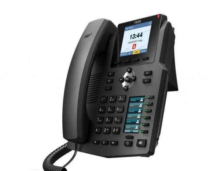 Телефон IP Fanvil X4 2xFE LAN, SIP, VPN, PoE, 2.8" кольоровий екран
