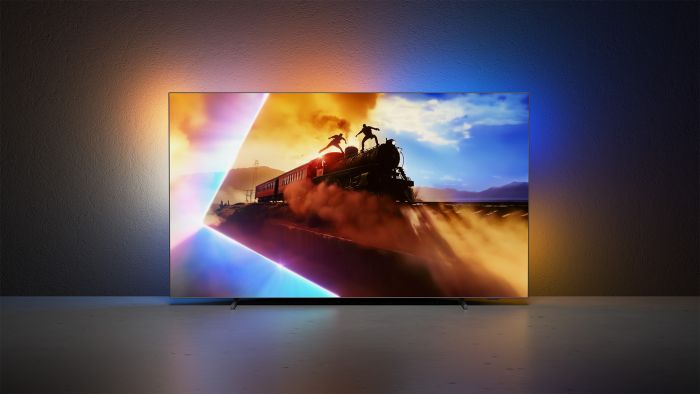 Телевізор 77" Philips OLED 4K 120Hz Smart Titan OS Black Ambilight