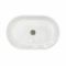 Раковина, умивальник Adamant BESTE NEW, штучний камінь, овальна, без отвору для змішувача та переливу, 540x350x11мм, накладний, білий Раковина, умивальник Adamant BESTE NEW, штучний камінь, овальна, без отвору для змішувача та переливу, 540x350x11мм, накладний, білий