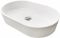 Раковина, умивальник Adamant BESTE NEW, штучний камінь, овальна, без отвору для змішувача та переливу, 540x350x11мм, накладний, білий Раковина, умивальник Adamant BESTE NEW, штучний камінь, овальна, без отвору для змішувача та переливу, 540x350x11мм, накладний, білий