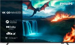 Телевізор 65" Philips MiniLED 4K 60Hz Smart Titan OS Black