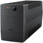 Джерело безперебійного живлення Trust Paxxon 800VA UPS with 2 standard wall power outlets чорний