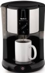 Кавоварка Tefal крапельна Subito Mug 1.25л, мелена, чорно-сріблястий