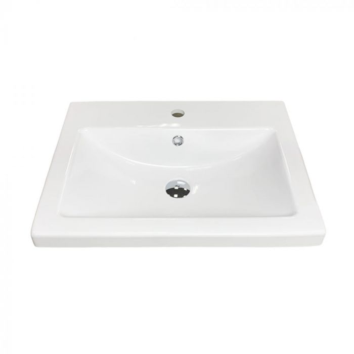 Раковина, умивальник Adamant CERS, штучний камінь, прямокут., з отвором для змішувача, з отвором для переливу, 495x390x158мм, накладний, білий Раковина, умивальник Adamant CERS, штучний камінь, прямокут., з отвором для змішувача, з отвором для переливу, 495x390x158мм, накладний, білий