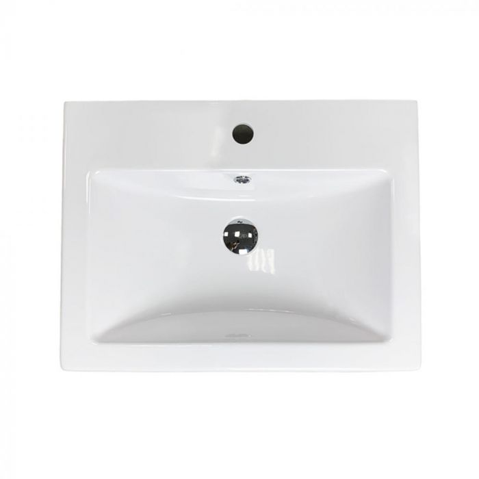 Раковина, умивальник Adamant CERS, штучний камінь, прямокут., з отвором для змішувача, з отвором для переливу, 495x390x158мм, накладний, білий Раковина, умивальник Adamant CERS, штучний камінь, прямокут., з отвором для змішувача, з отвором для переливу, 495x390x158мм, накладний, білий