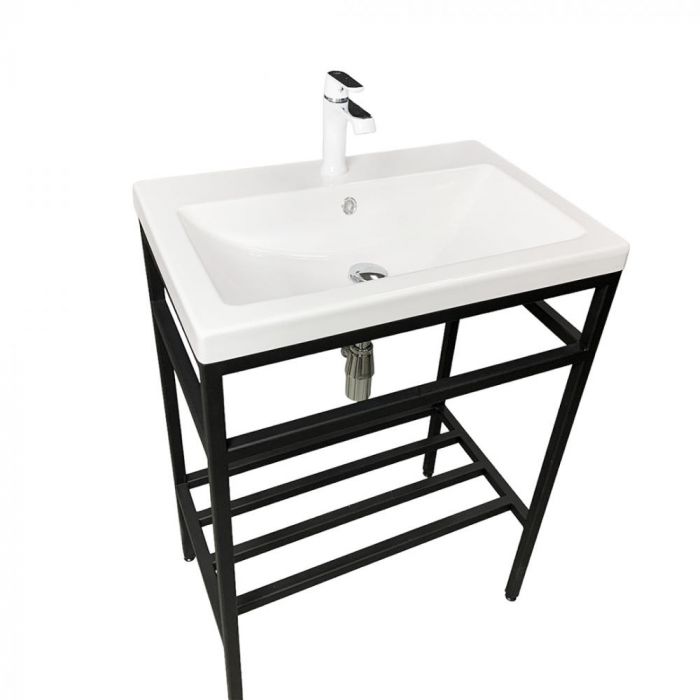 Раковина, умивальник Adamant CERS, штучний камінь, прямокут., з отвором для змішувача, з отвором для переливу, 495x390x158мм, накладний, білий Раковина, умивальник Adamant CERS, штучний камінь, прямокут., з отвором для змішувача, з отвором для переливу, 495x390x158мм, накладний, білий