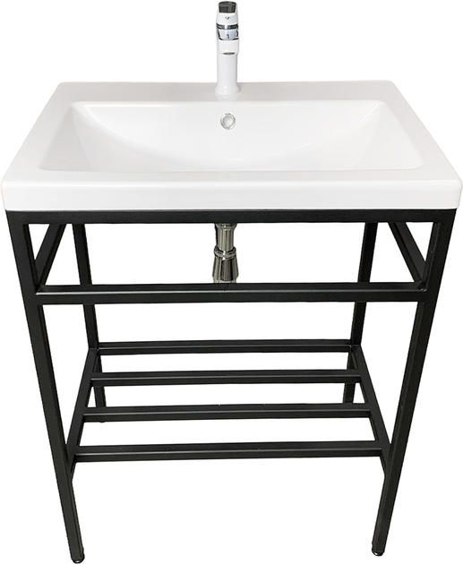 Раковина, умивальник Adamant CERS, штучний камінь, прямокут., з отвором для змішувача, з отвором для переливу, 495x390x158мм, накладний, білий Раковина, умивальник Adamant CERS, штучний камінь, прямокут., з отвором для змішувача, з отвором для переливу, 495x390x158мм, накладний, білий