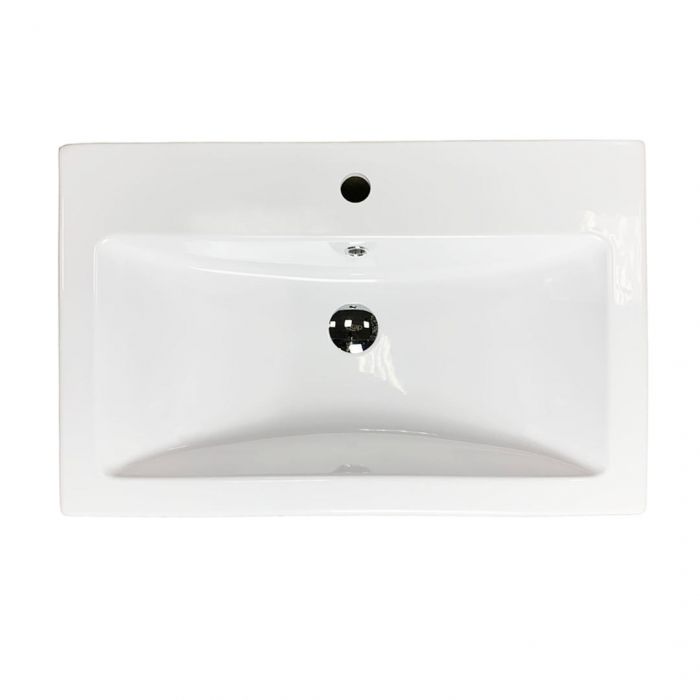 Раковина, умивальник Adamant CERS, штучний камінь, прямокут., з отвором для змішувача, з отвором для переливу, 695x450x158мм, накладний, білий Раковина, умивальник Adamant CERS, штучний камінь, прямокут., з отвором для змішувача, з отвором для переливу, 695x450x158мм, накладний, білий