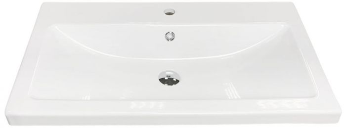 Раковина, умивальник Adamant CERS, штучний камінь, прямокут., з отвором для змішувача, з отвором для переливу, 895x450x158мм, накладний, білий Раковина, умивальник Adamant CERS, штучний камінь, прямокут., з отвором для змішувача, з отвором для переливу, 895x450x158мм, накладний, білий