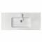 Раковина, умивальник Adamant FLATE, штучний камінь, прямокут., з отвором для змішувача, з отвором для переливу, 1000х450х140мм, накладний, білий Раковина, умивальник Adamant FLATE, штучний камінь, прямокут., з отвором для змішувача, з отвором для переливу, 1000х450х140мм, накладний, білий