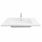 Раковина, умивальник Adamant FLATE, штучний камінь, прямокут., з отвором для змішувача, з отвором для переливу, 800х450х140мм, накладний, білий Раковина, умивальник Adamant FLATE, штучний камінь, прямокут., з отвором для змішувача, з отвором для переливу, 800х450х140мм, накладний, білий