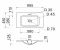 Раковина, умивальник Adamant FRATE, штучний камінь, прямокут., з отвором для змішувача, з отвором для переливу, 995x450x1525мм, накладний, білий Раковина, умивальник Adamant FRATE, штучний камінь, прямокут., з отвором для змішувача, з отвором для переливу, 995x450x1525мм, накладний, білий