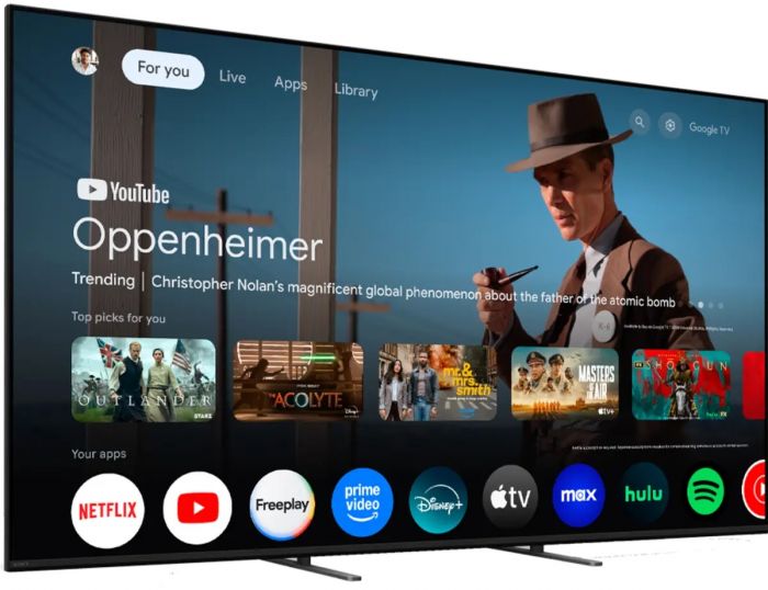 Телевізор 55" Sony MiniLED 4K 120Hz Smart GoogleTV Black