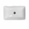 Раковина, умивальник Adamant LOWER, штучний камінь, прямокут., без отвору для змішувача та переливу, 560x360x100мм, накладний, білий Раковина, умивальник Adamant LOWER, штучний камінь, прямокут., без отвору для змішувача та переливу, 560x360x100мм, накладний, білий