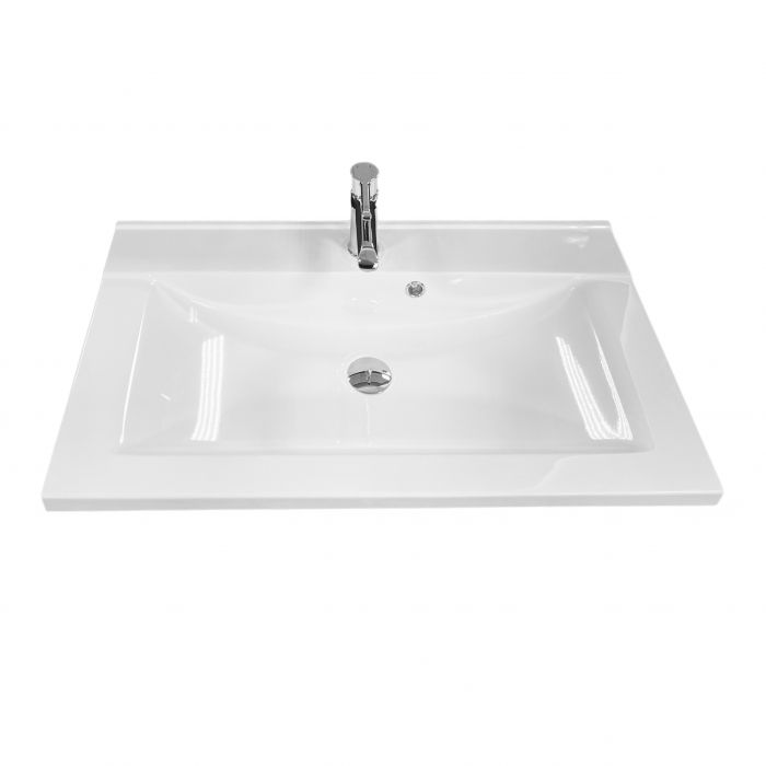 Раковина, умивальник Adamant QUANTO, штучний камінь, прямокут., з отвором для змішувача, з отвором для переливу, 800х447х140мм, накладний, білий Раковина, умивальник Adamant QUANTO, штучний камінь, прямокут., з отвором для змішувача, з отвором для переливу, 800х447х140мм, накладний, білий
