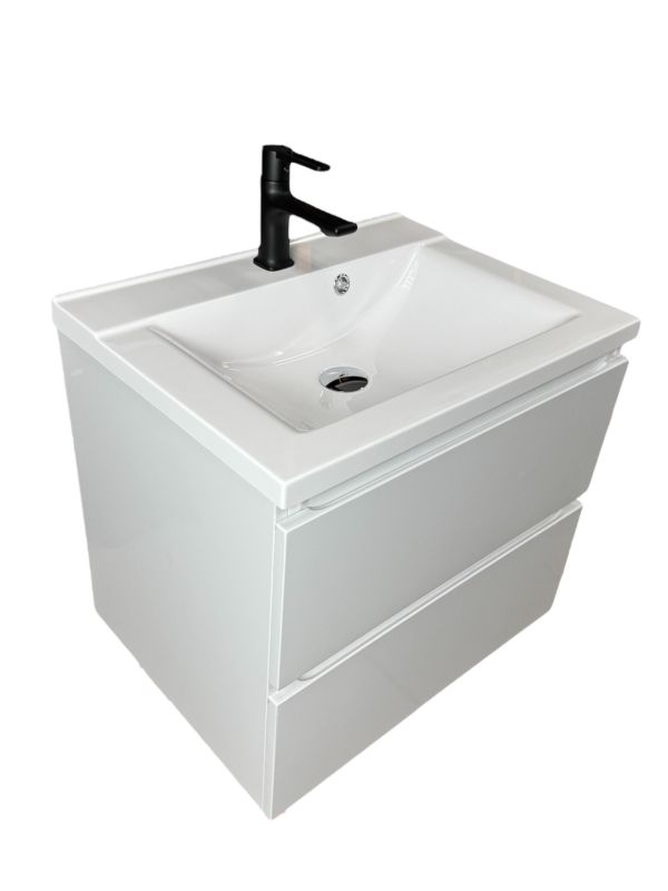 Раковина, умивальник Adamant QUANTO, штучний камінь, прямокут., з отвором для змішувача, з отвором для переливу, 600х447х140мм, накладний, білий Раковина, умивальник Adamant QUANTO, штучний камінь, прямокут., з отвором для змішувача, з отвором для переливу, 600х447х140мм, накладний, білий