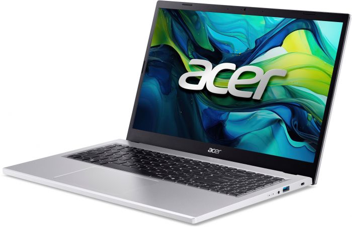 Ноутбук Acer Aspire Go AG15-71P 15.6" FHD IPS, Intel i5-13420H, 16GB, F512GB, UMA, Lin, сріблястий