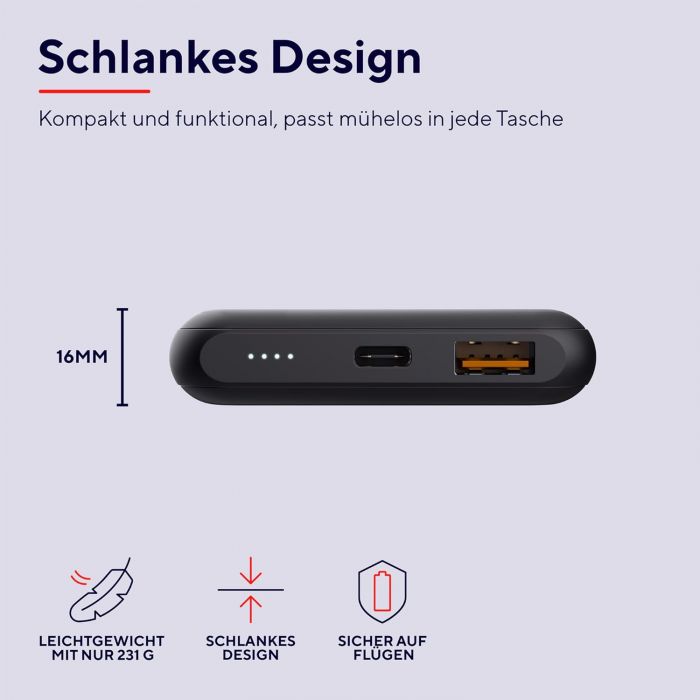 Акумулятор портативний літій-іонний power bank Trust Redoh, 10000мА·год, USB-A/2хUSB-C, 18W, QC 3.0, PD, чорний Акумулятор портативний літій-іонний power bank Trust Redoh, 10000мА·год, USB-A/2хUSB-C, 18W, QC 3.0, PD, чорний