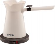 Кавоварка Gorenje електротурка 0.35л, мелена, на 2 чашки, бежевий