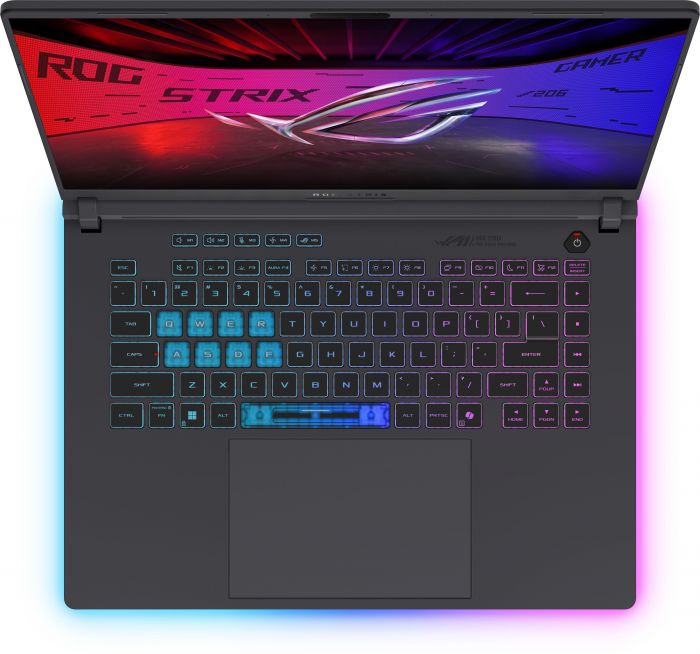 Ноутбук ASUS ROG Strix G16 G615JHR-RV075 16" WUXGA IPS, Intel I7-14650HX, 16GB, F512GB, NVD5050-8, noOS, Сірий