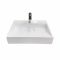 Раковина, умивальник Adamant VISION, штучний камінь, прямокут., з отвором для змішувача, без переливу, 500х380х110мм, накладний, білий Раковина, умивальник Adamant VISION, штучний камінь, прямокут., з отвором для змішувача, без переливу, 500х380х110мм, накладний, білий