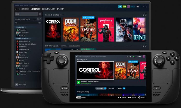 Ігрова консоль Valve STEAM DECK OLED 1TB Certified Refurbished