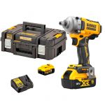 Гайковерт ударний DeWalt XR Li-Ion безщітковий 18В акб 2х5А·год 1084Нм 2000об/хв 3250уд/хв 1/2" ЗП кейс 1.67кг