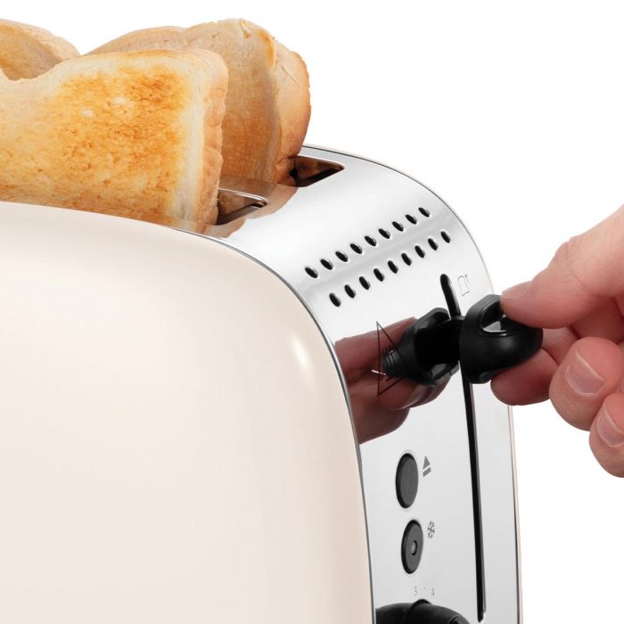 Тостер  Russell Hobbs 1670Вт, нержав., підігрів, жасмін