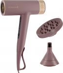 Фен Remington AIRvive, 1600Вт, 3 режими, дифузор, іоніз-я, хол. обдув, фіолетово-золотий Фен Remington AIRvive, 1600Вт, 3 режими, дифузор, іоніз-я, хол. обдув, фіолетово-золотий