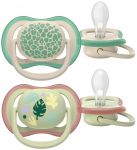 Пустушка  Avent  Ultra Air, 6-18 міс., 2шт, нейтральний дизайн.