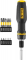 Викрутка DeWalt FULL FIT Telescoping, 10 насадок, руків'я двокомпонентне, 25-50мм, 10 біт, SL,PH,SQ