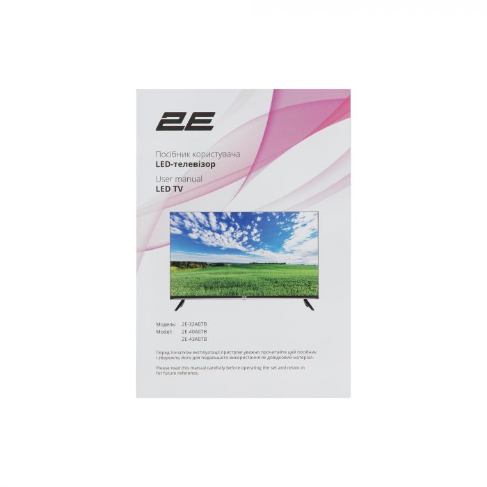 Телевізор 40" 2E LED FHD 60Hz Smart Android Black